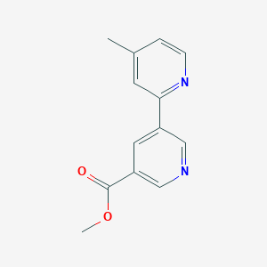 Methyl 4-methyl-[2,3'-bipyridine]-5'-carboxylate