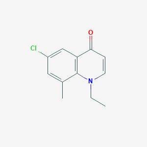 6-Chloro-1-ethyl-8-methylquinolin-4(1H)-one