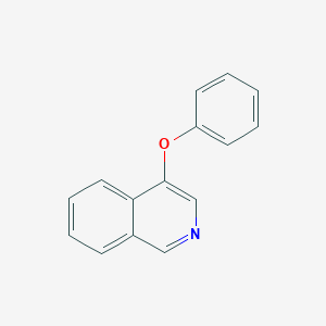 molecular formula C15H11NO B15067511 4-Phenoxyisoquinoline CAS No. 62215-36-5