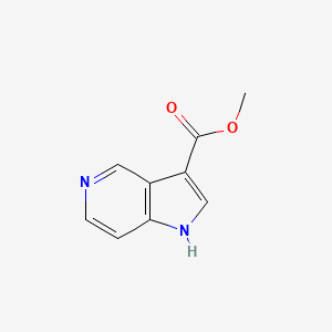 molecular formula C9H8N2O2 B1506754 1H-吡咯并[3,2-c]吡啶-3-甲酸甲酯 CAS No. 1353101-49-1