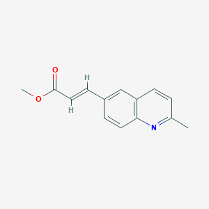 (E)-Methyl 3-(2-methylquinolin-6-yl)acrylate