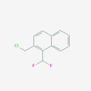 2-(Chloromethyl)-1-(difluoromethyl)naphthalene