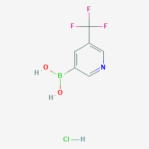 (5-(Trifluoromethyl)pyridin-3-yl)boronic acid hydrochloride