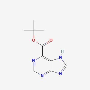 Tert-butyl 9H-purine-6-carboxylate