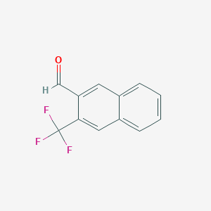 2-(Trifluoromethyl)naphthalene-3-carboxaldehyde