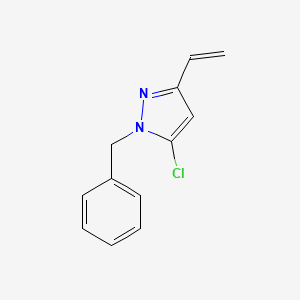 1-Benzyl-5-chloro-3-vinyl-1H-pyrazole