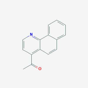 1-(Benzo[h]quinolin-4-yl)ethan-1-one