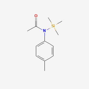 N-(4-Methylphenyl)-N-(trimethylsilyl)acetamide