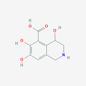 4,6,7-Trihydroxy-1,2,3,4-tetrahydroisoquinoline-5-carboxylic acid