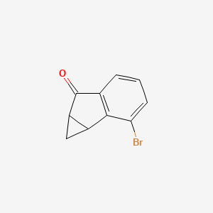 2-Bromo-1,6a-dihydrocyclopropa[a]inden-6(1aH)-one