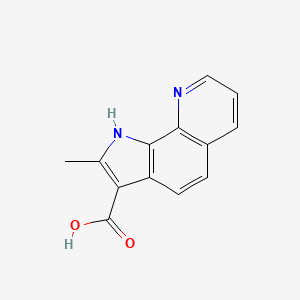 2-Methyl-1H-pyrrolo[3,2-h]quinoline-3-carboxylic acid