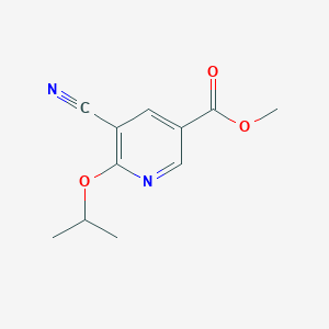 Methyl 5-cyano-6-isopropoxynicotinate