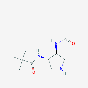 (S,S)-3,4-trans-(N-Boc)-diaminopyrrolidine