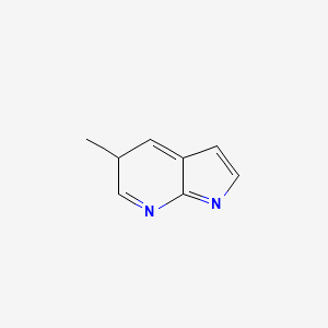 molecular formula C8H8N2 B1506792 5-Methyl-5H-pyrrolo[2,3-B]pyridine CAS No. 887402-42-8
