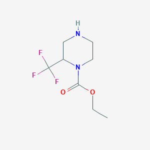 Ethyl 2-(trifluoromethyl)piperazine-1-carboxylate