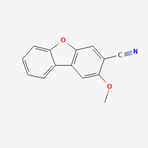 2-Methoxydibenzo[b,d]furan-3-carbonitrile