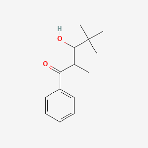 3-Hydroxy-2,4,4-trimethyl-1-phenylpentan-1-one