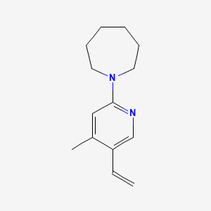 1-(4-Methyl-5-vinylpyridin-2-yl)azepane