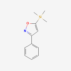 3-Phenyl-5-(trimethylsilyl)isoxazole