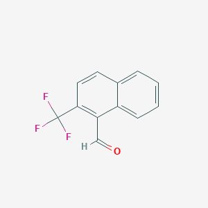 2-(Trifluoromethyl)naphthalene-1-carboxaldehyde