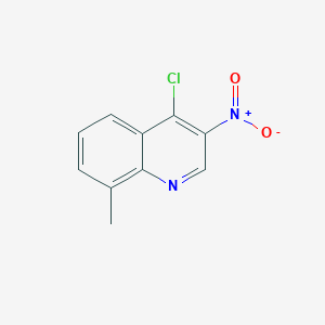 4-Chloro-8-methyl-3-nitroquinoline