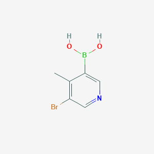 (5-Bromo-4-methylpyridin-3-yl)boronic acid