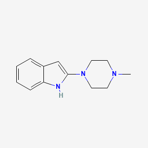 2-(4-methylpiperazin-1-yl)-1H-indole