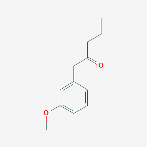 molecular formula C12H16O2 B1506818 1-(3-Methoxyphenyl)pentan-2-one 