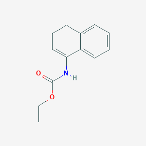 molecular formula C13H15NO2 B15068284 Ethyl 3,4-dihydronaphthalen-1-ylcarbamate CAS No. 920743-01-7