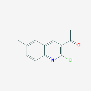 1-(2-Chloro-6-methylquinolin-3-yl)ethanone