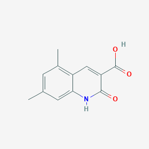 2-Hydroxy-5,7-dimethylquinoline-3-carboxylic acid