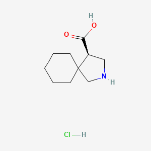 (R)-2-Azaspiro[4.5]decane-4-carboxylic acid hydrochloride