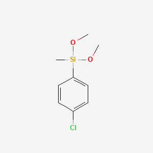 (4-Chlorophenyl)dimethoxy(methyl)silane