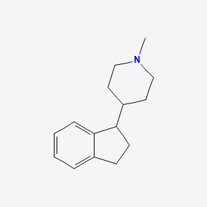 4-(2,3-Dihydro-1H-inden-1-yl)-1-methylpiperidine