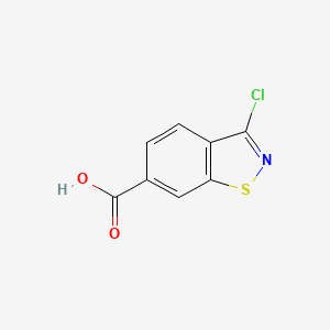 3-Chlorobenzo[d]isothiazole-6-carboxylic acid