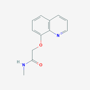 N-Methyl-2-[(quinolin-8-yl)oxy]acetamide