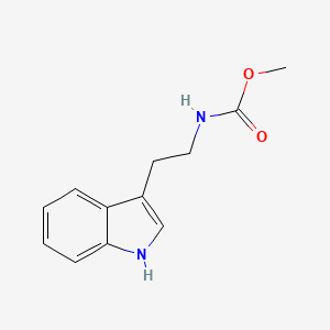 molecular formula C12H14N2O2 B15068411 methyl N-[2-(1H-indol-3-yl)ethyl]carbamate CAS No. 58635-45-3