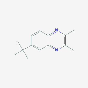 6-(tert-Butyl)-2,3-dimethylquinoxaline