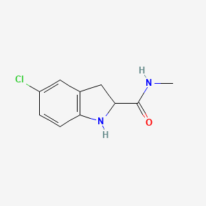 5-Chloro-N-methylindoline-2-carboxamide