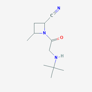 1-(2-(tert-Butylamino)acetyl)-4-methylazetidine-2-carbonitrile