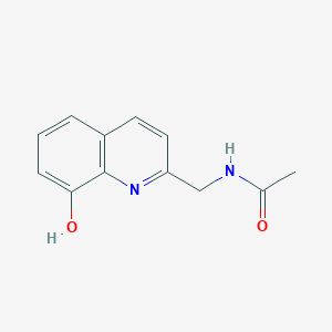 N-((8-Hydroxyquinolin-2-yl)methyl)acetamide