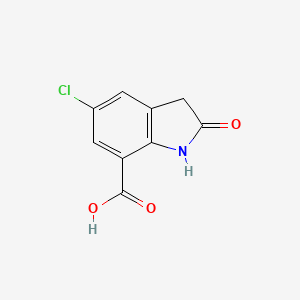 5-Chloro-2-oxoindoline-7-carboxylic acid