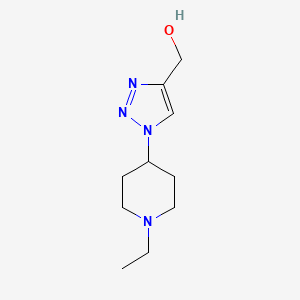 (1-(1-ethylpiperidin-4-yl)-1H-1,2,3-triazol-4-yl)methanol