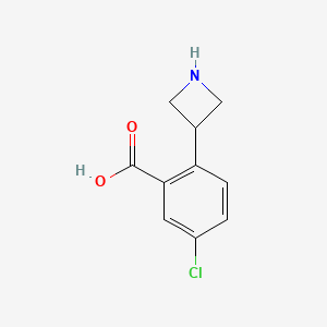 2-(Azetidin-3-yl)-5-chlorobenzoic acid