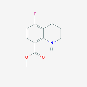 Methyl 5-fluoro-1,2,3,4-tetrahydroquinoline-8-carboxylate