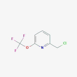 2-(Chloromethyl)-6-(trifluoromethoxy)pyridine