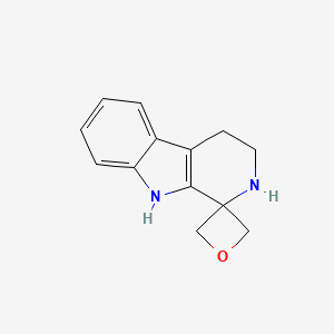 molecular formula C13H14N2O B15068726 2',3',4',9'-Tetrahydrospiro[oxetane-3,1'-pyrido[3,4-B]indole] 