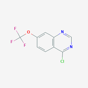 4-Chloro-7-(trifluoromethoxy)quinazoline