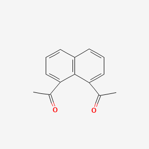 molecular formula C14H12O2 B15068771 1,8-Diacetylnaphthalene CAS No. 10371-76-3