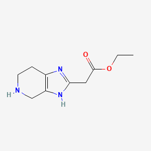 (4,5,6,7-Tetrahydro-3H-imidazo[4,5-c]pyridin-2-yl)-acetic acid ethyl ester